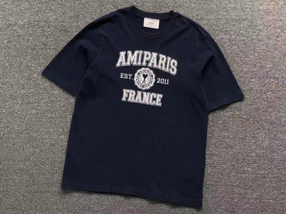 Camiseta AMI Paris Varsity Logo College