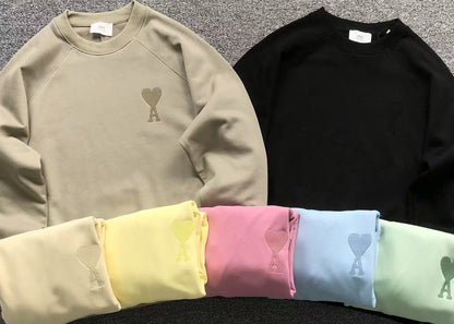 Moletom AMI Paris Ami de Cœur Crewneck