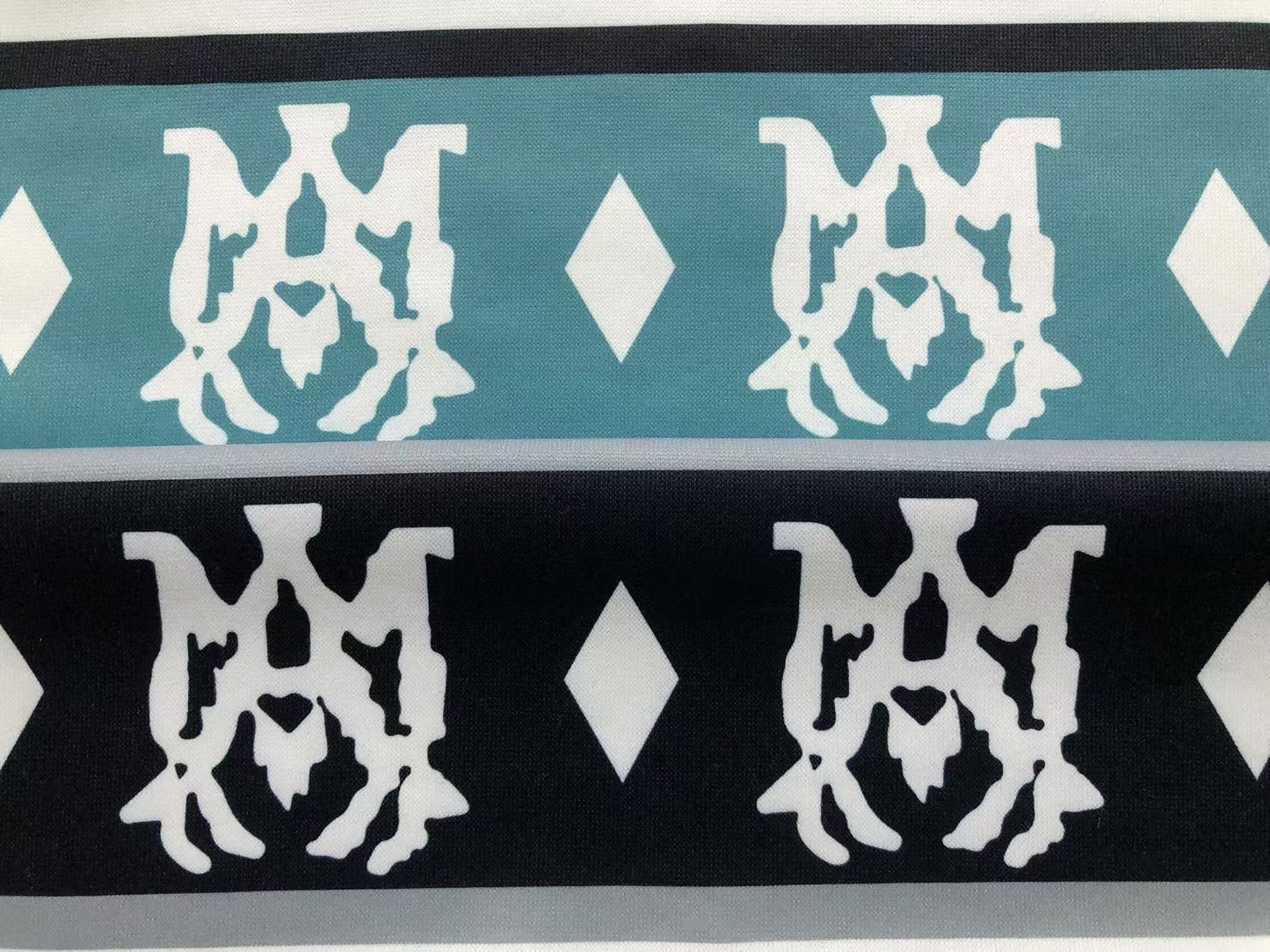 Camiseta AMIRI Monogram Stripe Pattern