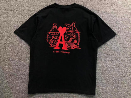 Camiseta AMI Paris Back Print Kevin Lyons