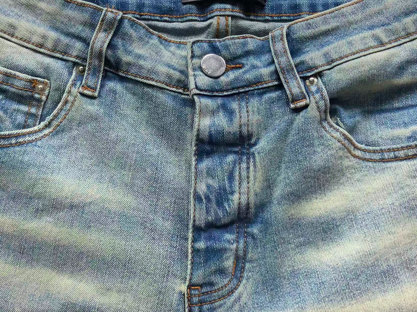 Bermuda Jeans AMIRI Ice Vintage Minimal Distressed