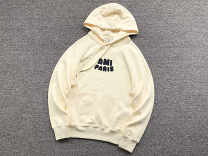Moletom AMI Paris Logo Puffy