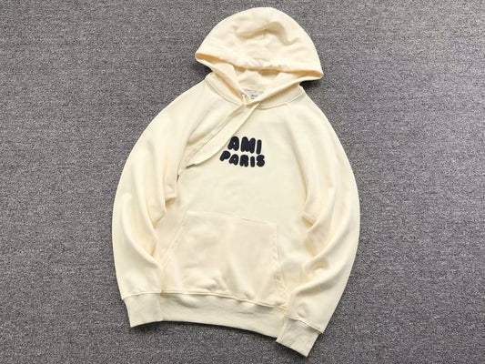 Moletom AMI Paris Logo Puffy