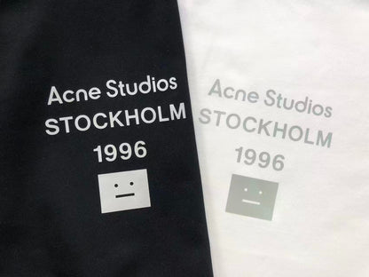 Camiseta Acne Studios Face Stockholm
