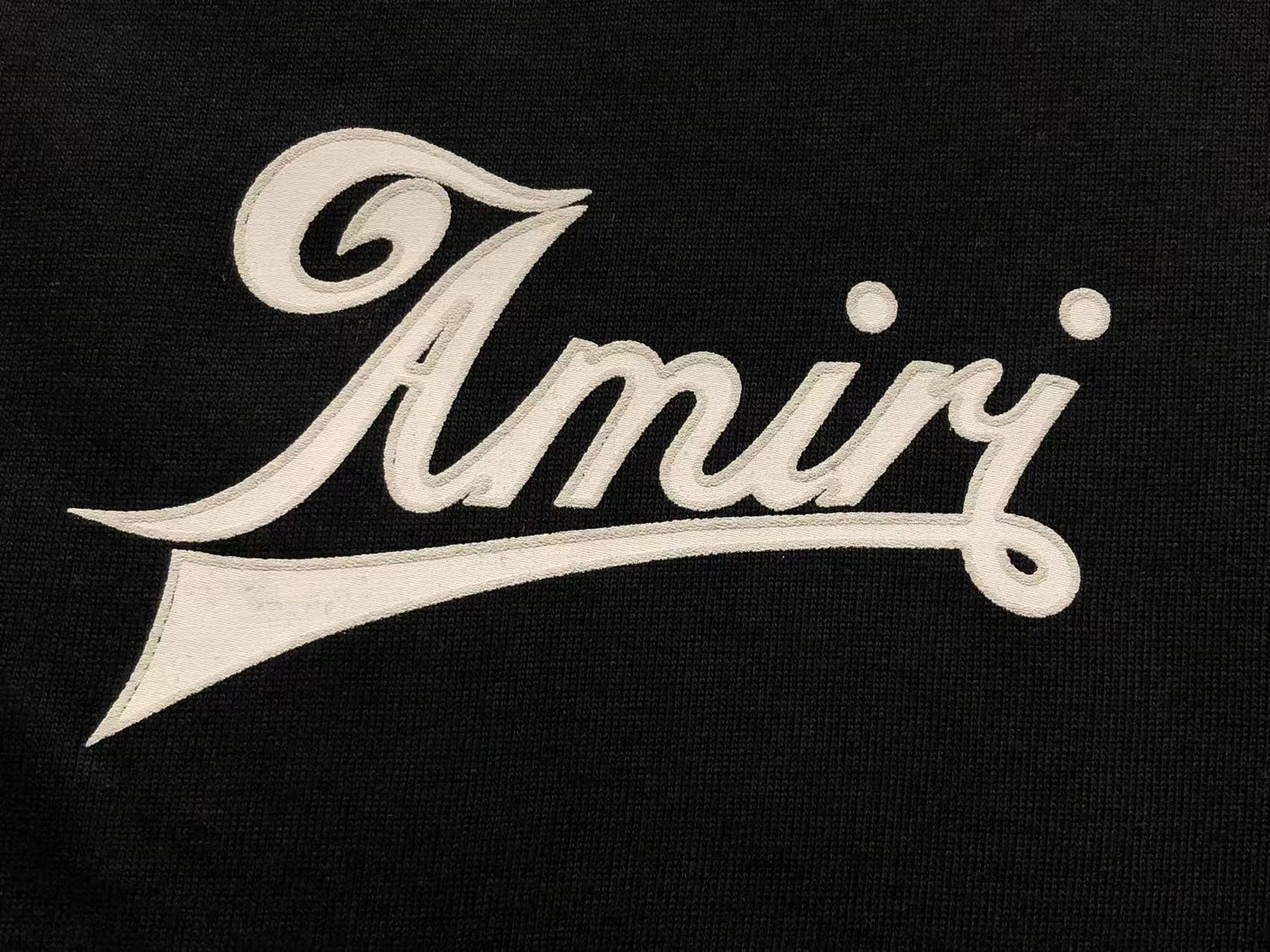 Camiseta AMIRI Script Logo Striped