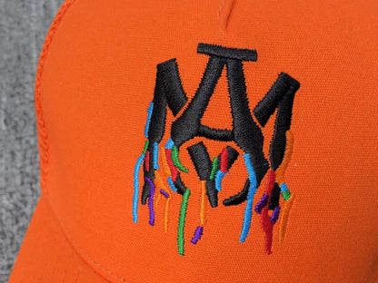 Boné Trucker AMIRI Drip Logo