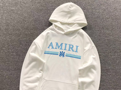 Moletom AMIRI Core Stripe Logo Hoodie