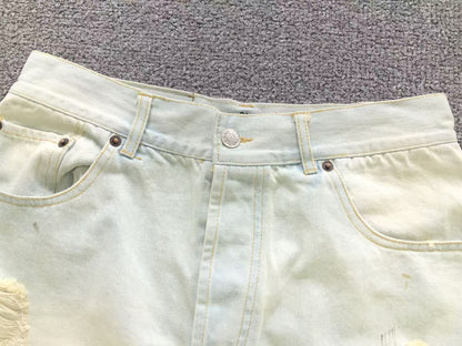 Shorts Acne Studios Jeans Vintage Ripped Denim