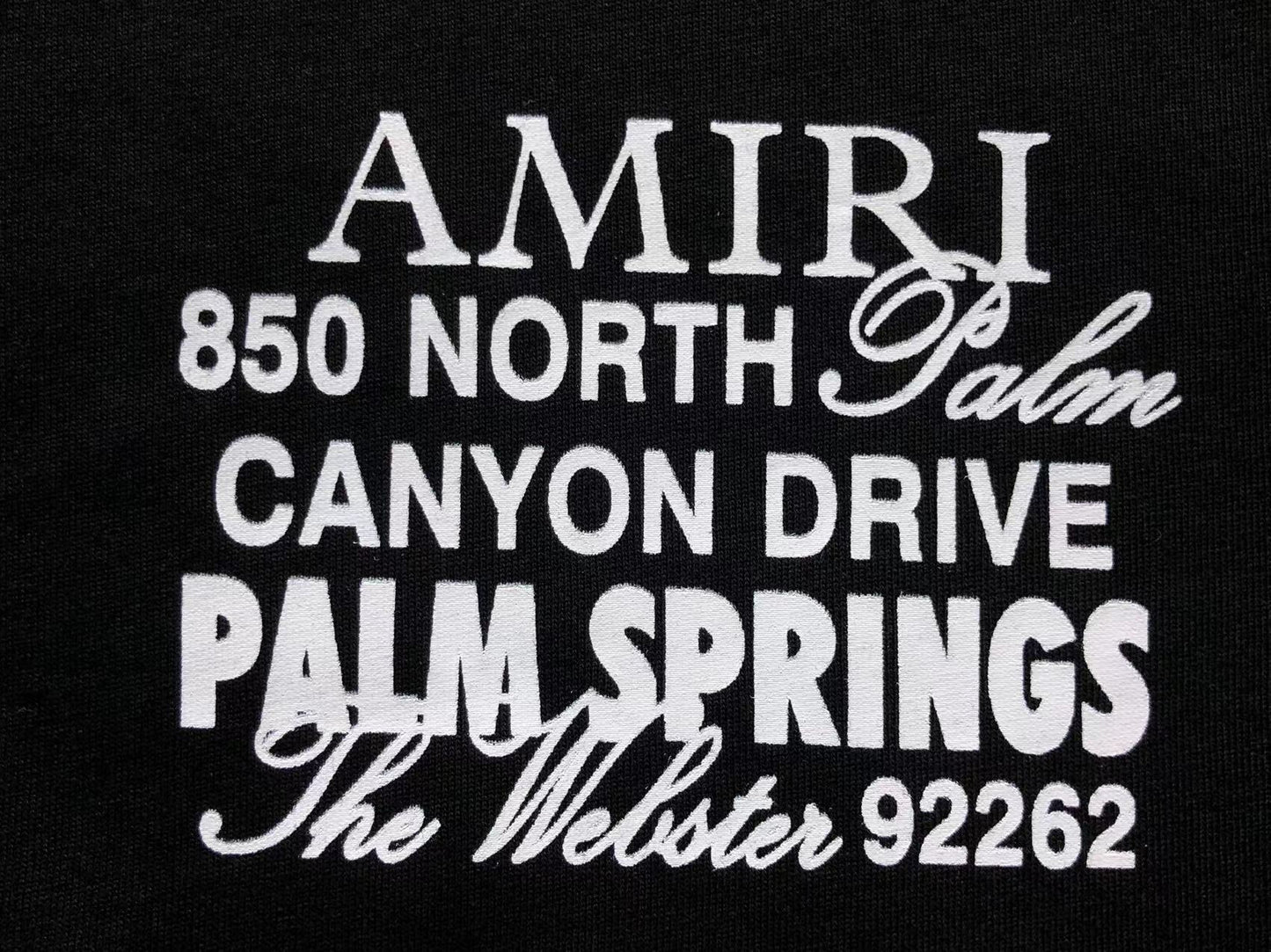 Camiseta AMIRI Pink Bones