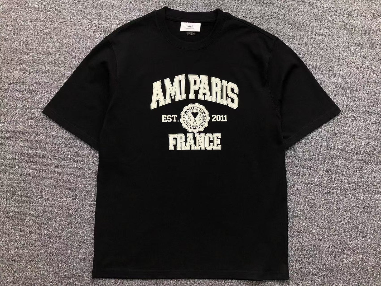 Camiseta AMI Paris College Logo France