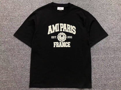 Camiseta AMI Paris College Logo France
