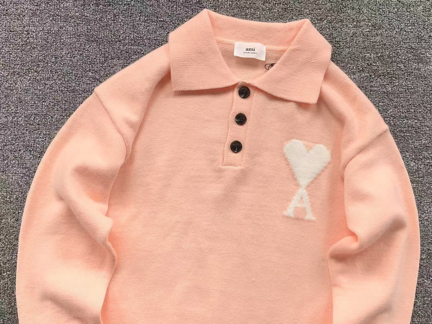 Suéter AMI Paris Polo Knit Essential