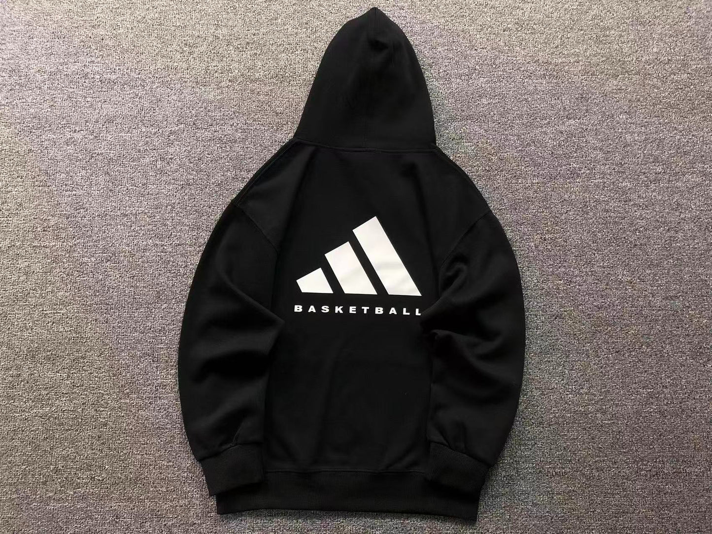 Moletom Adidas Basketball Back Logo Hoodie