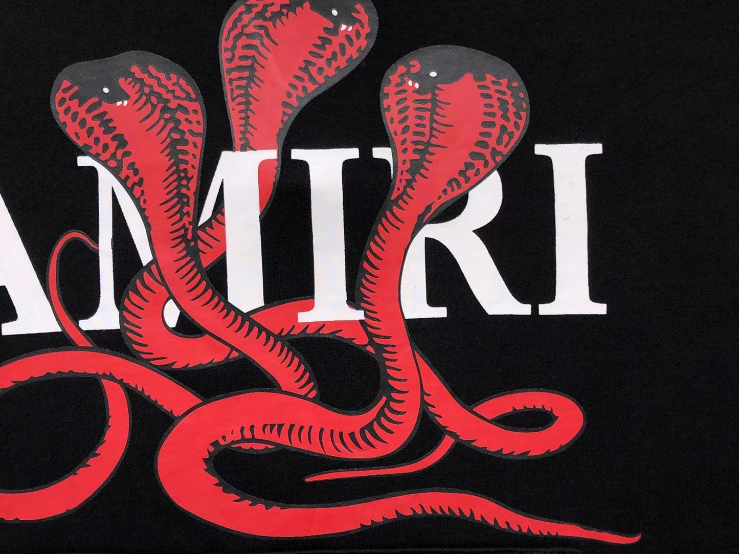 Moletom AMIRI Snake Logo Hoodie