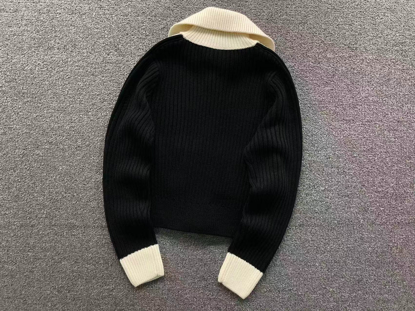 Suéter Adidas feminina Ribbed Knit Track Jacket