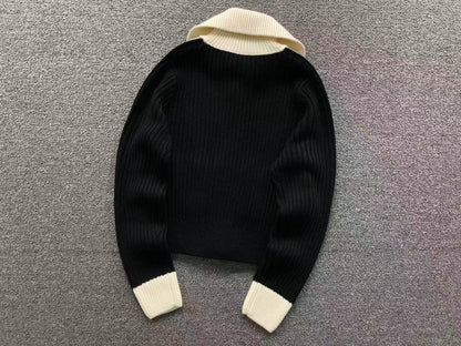 Suéter Adidas feminina Ribbed Knit Track Jacket