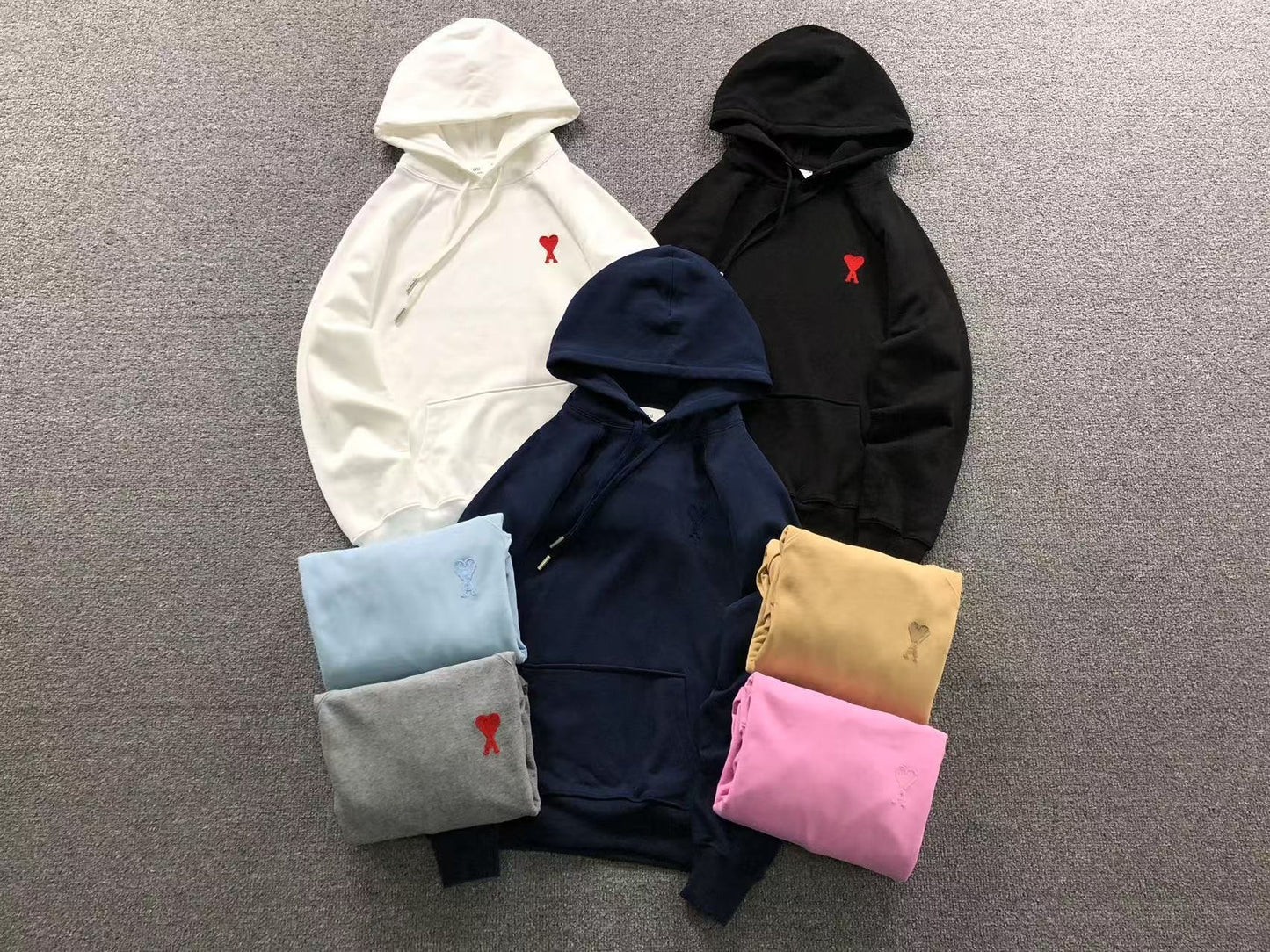 Moletom AMI Paris Ami de Cœur Hoodie