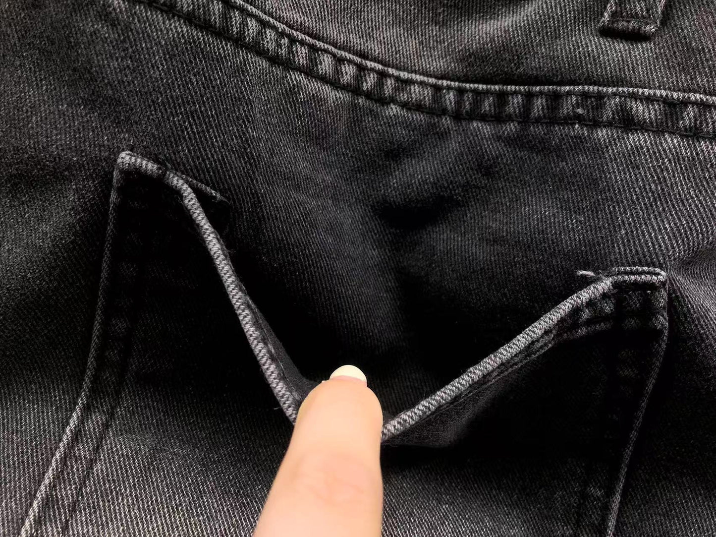Calça Acne Studios Paintstorm Wide Jeans