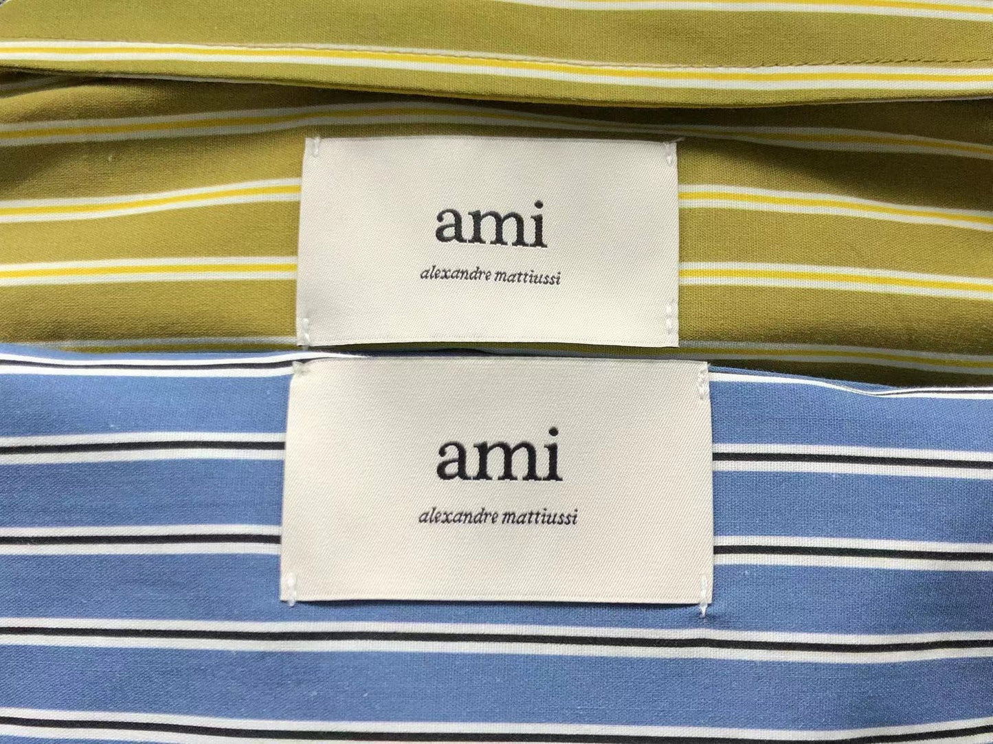 Camisa AMI Paris Stripe Colorway