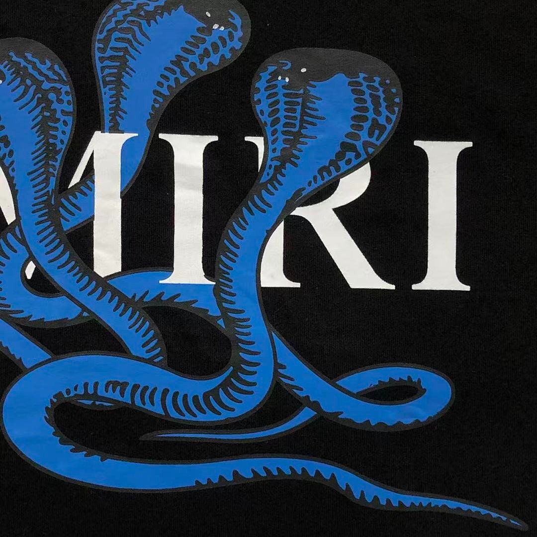Camiseta AMIRI Blue Serpen