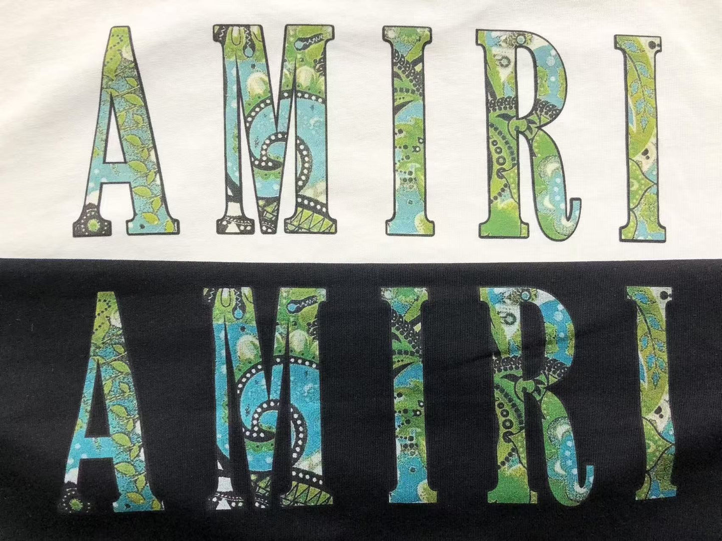 Camiseta AMIRI Emerald Monogram