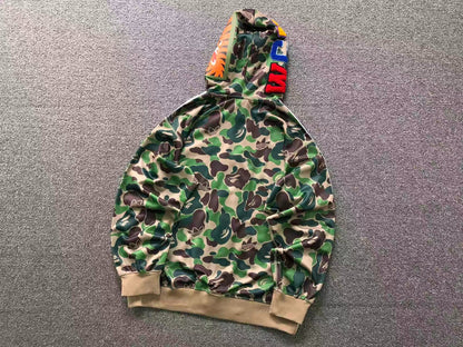 Moletom Adidas x BAPE Shark Camo Zip Hoodie