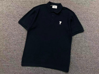 Camiseta Polo AMI Paris Essential Mini Logo