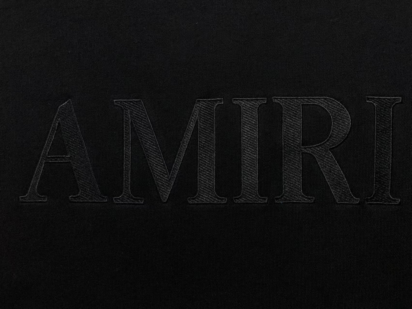 Moletom AMIRI Embossed Back Logo Hoodie
