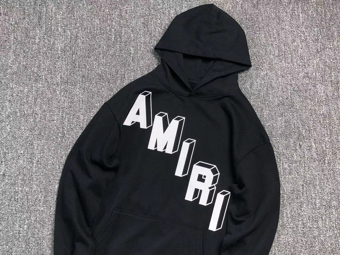 Moletom AMIRI 3D Perspective Logo Hoodie