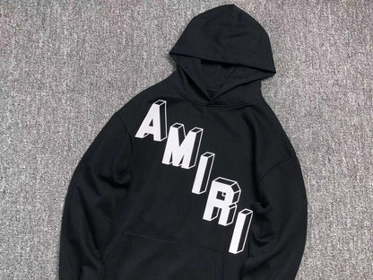 Moletom AMIRI 3D Perspective Logo Hoodie