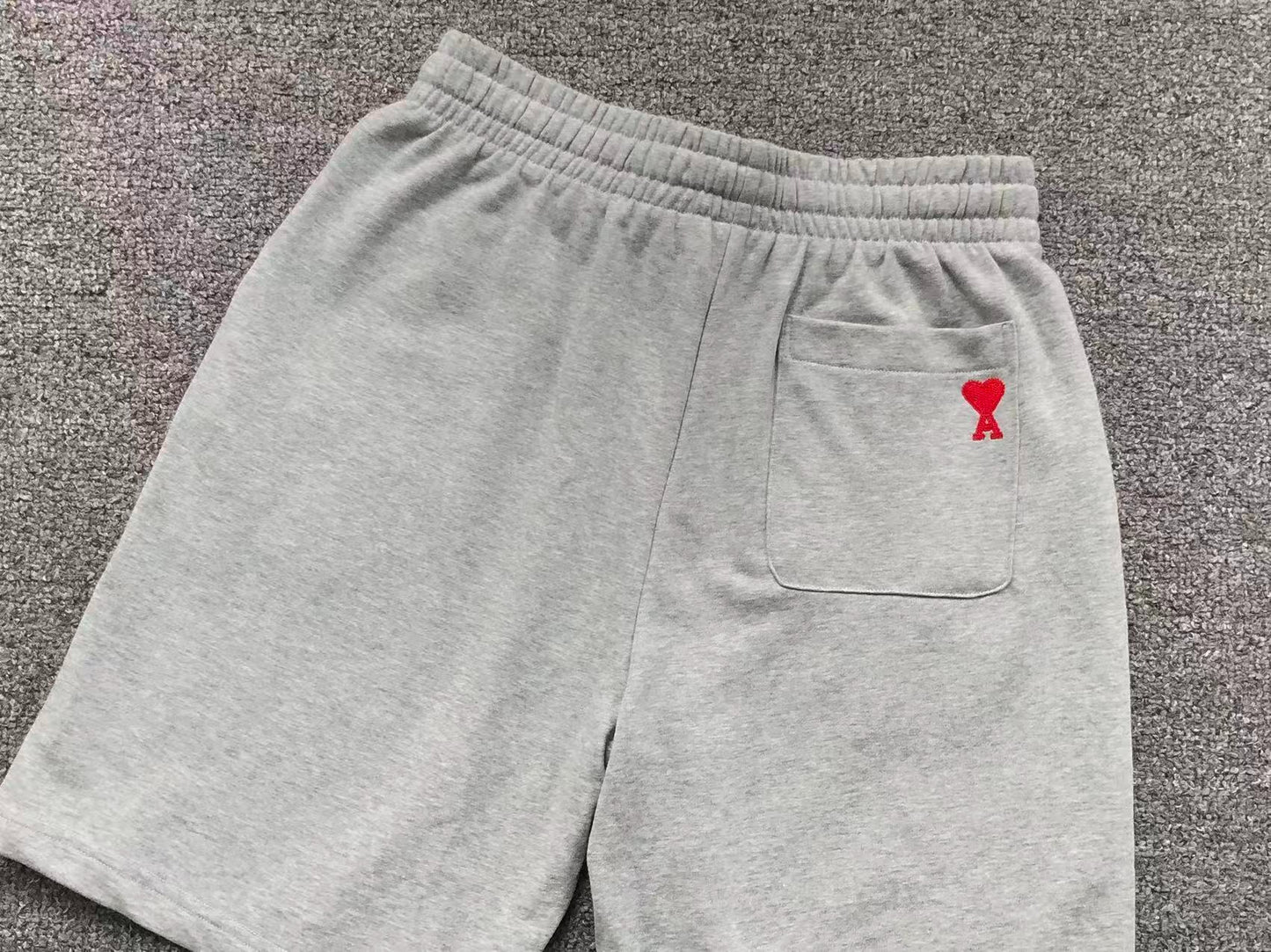 Short AMI Paris Pocket Heart Logo