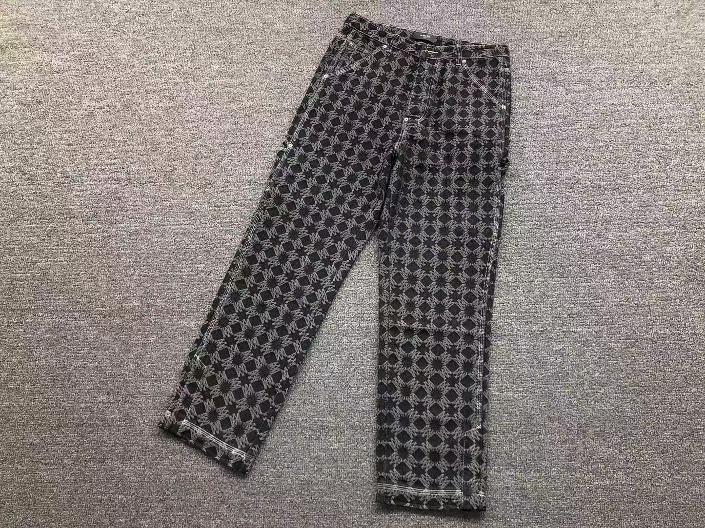Calça AMIRI Monogram Cargo Denim