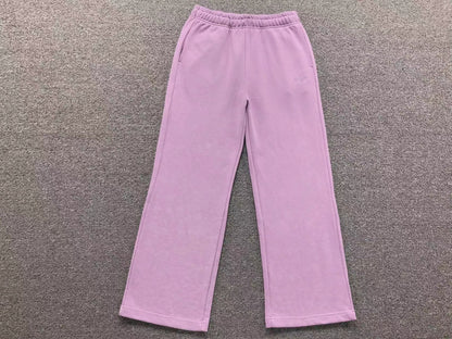 Calça elástica ALO moletom reta feminina