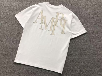 Camiseta AMIRI Monogram Oversized Back Logo