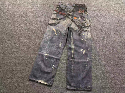 Calça Acne Studios Trashcore Accessory Jeans