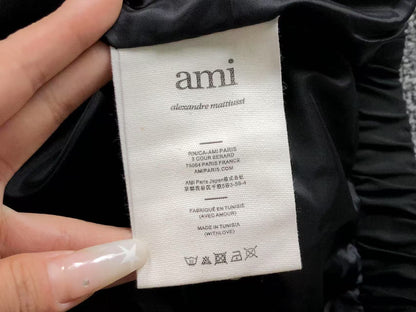Jaqueta AMI Paris Windbreaker Logo Coração