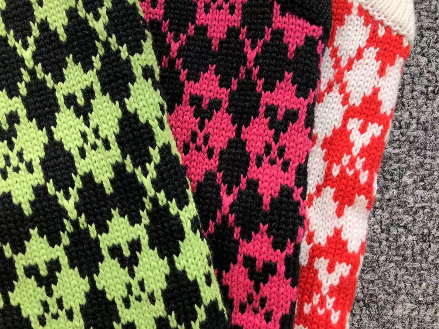 Suéter Colete AMI Paris Pattern Knit