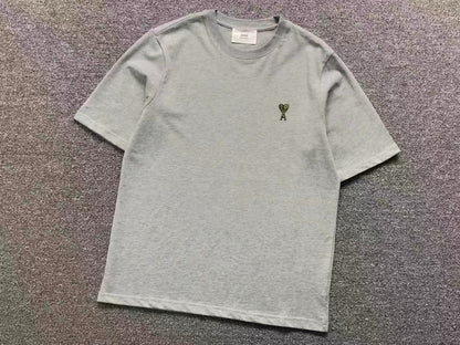 Camiseta AMI Paris Mini Heart Logo Minimal