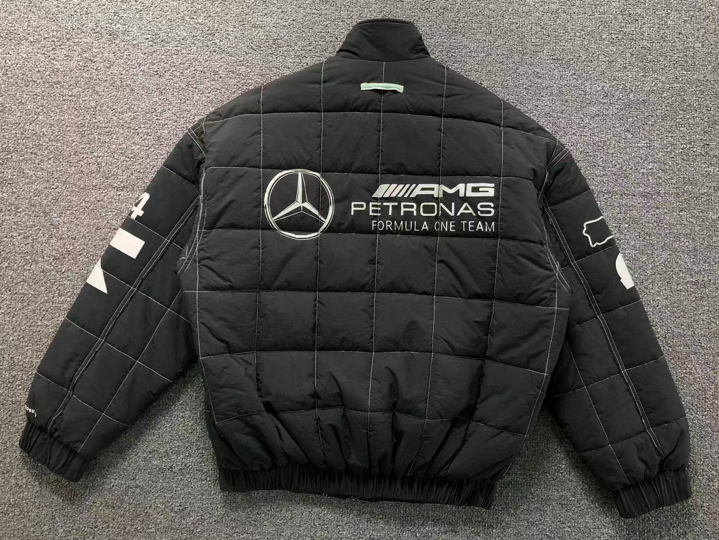 Jaqueta Mercedes AMG Petronas Racing Puffer Black
