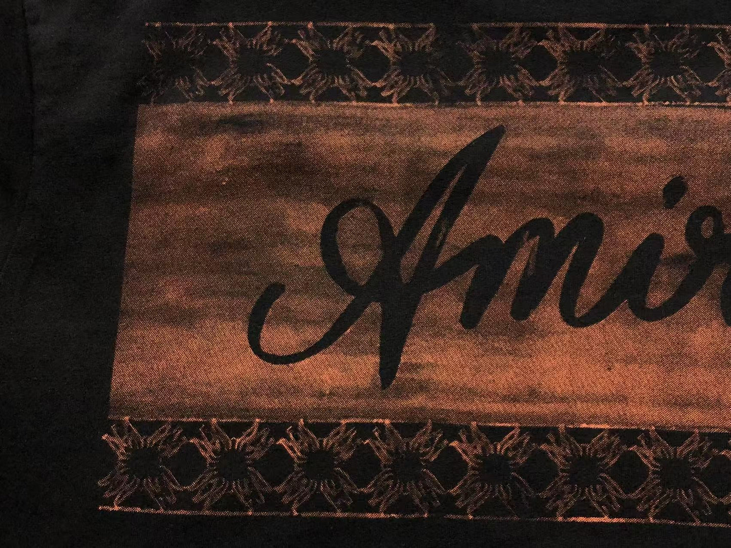 Camiseta AMIRI Vintage Script Back Logo