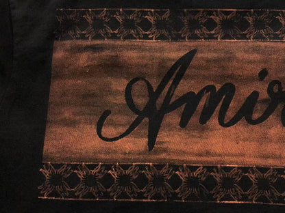 Camiseta AMIRI Vintage Script Back Logo