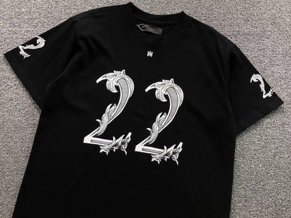 Camiseta AMIRI 22 Baroque Numbe