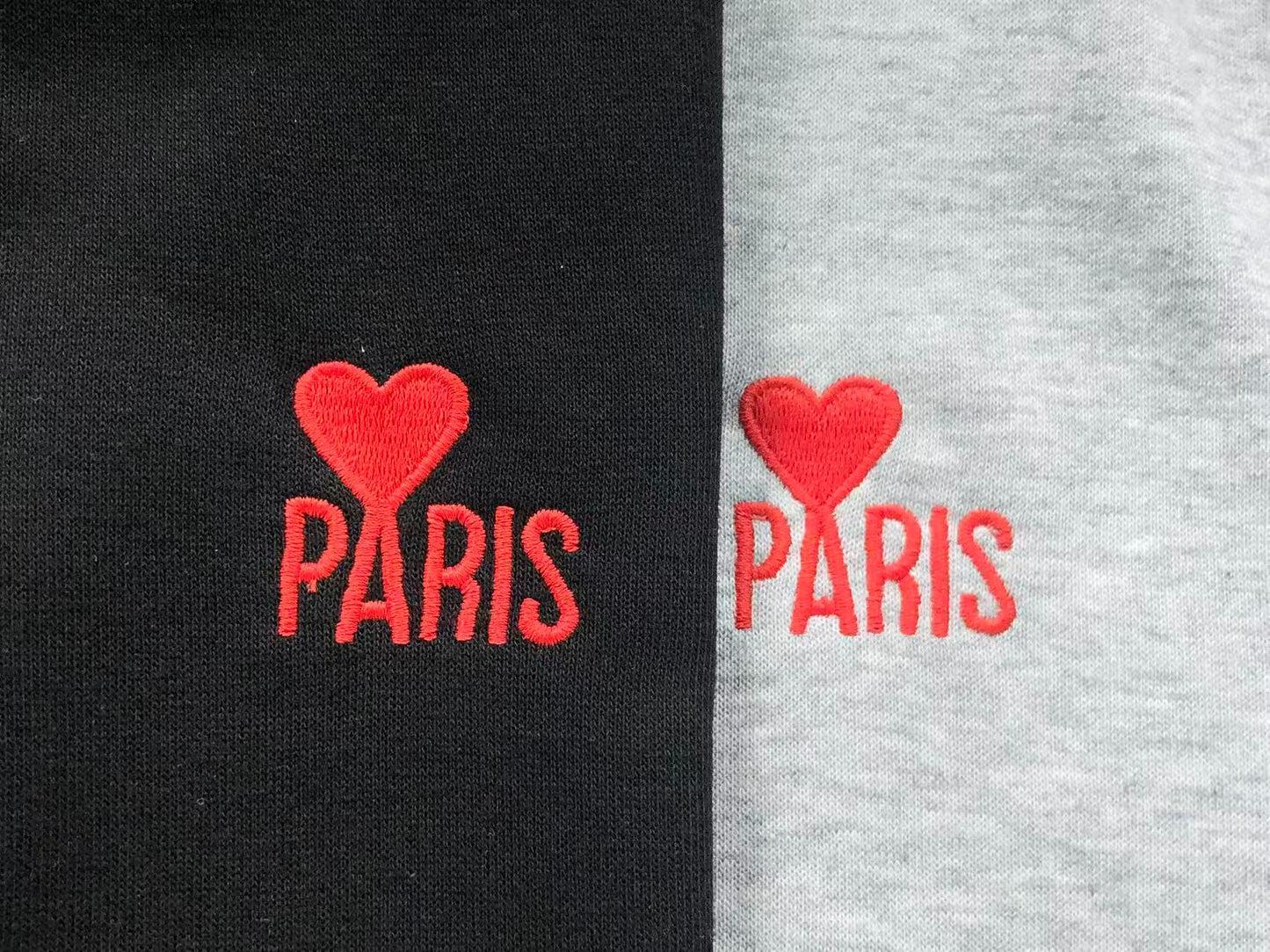 Moletom AMI Paris com Zíper Logo Coração Paris