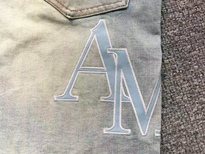 Bermuda Jeans AMIRI Ice Fade Distressed