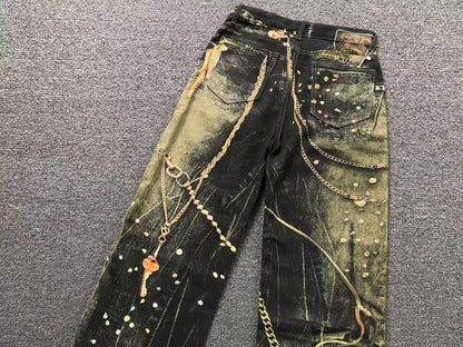 Calça Acne Studios Industrial Chain Jeans