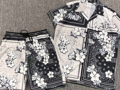 Conjunto AMIRI Monochrome Garden