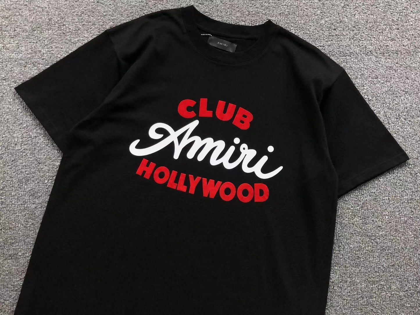 Camiseta AMIRI Club Hollywood Logo