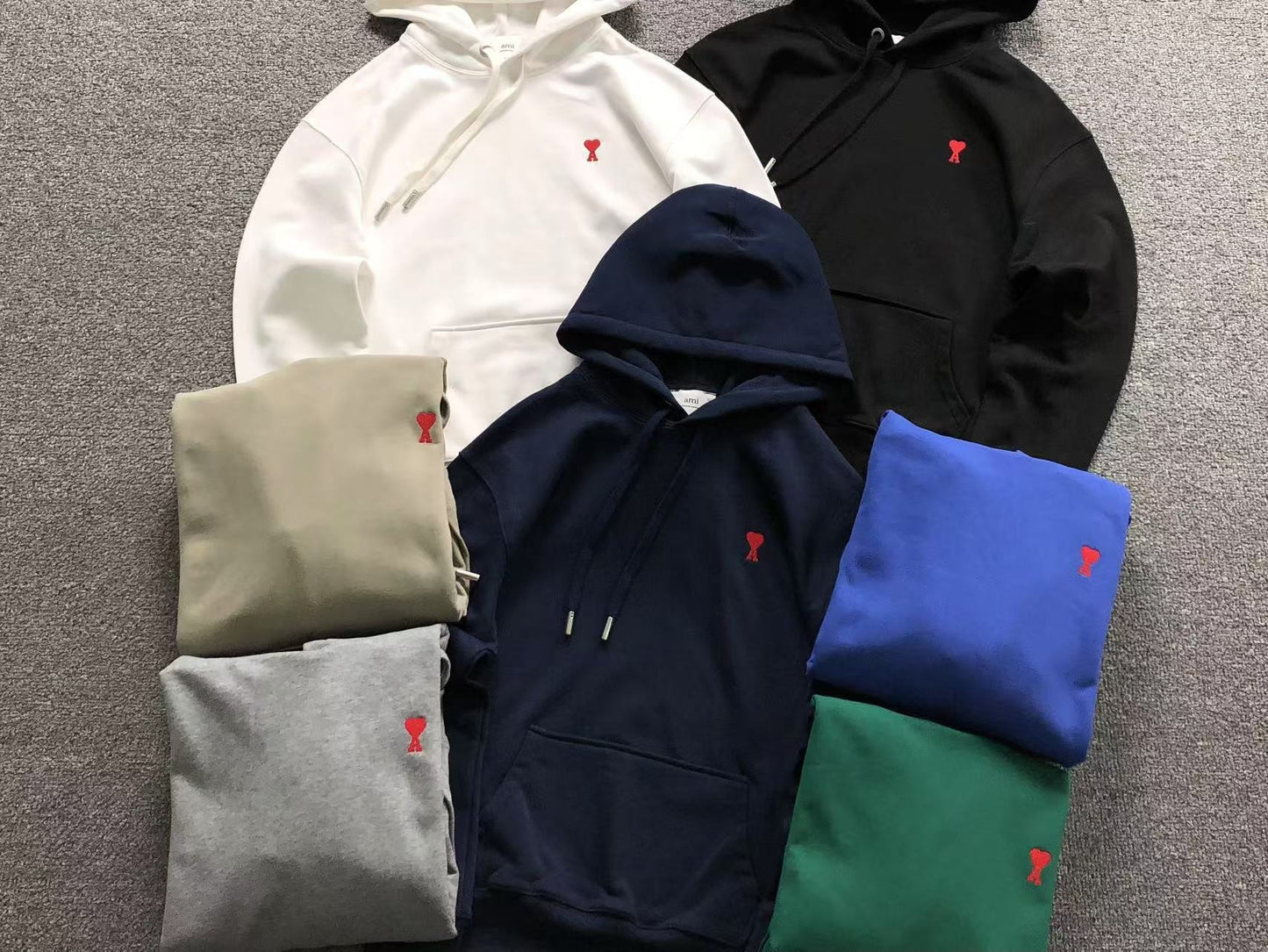 Moletom AMI Paris Ami de Cœur Hoodie