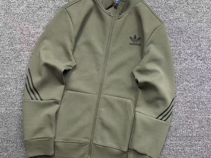 Moletom Adidas Minimal Stripe Track
