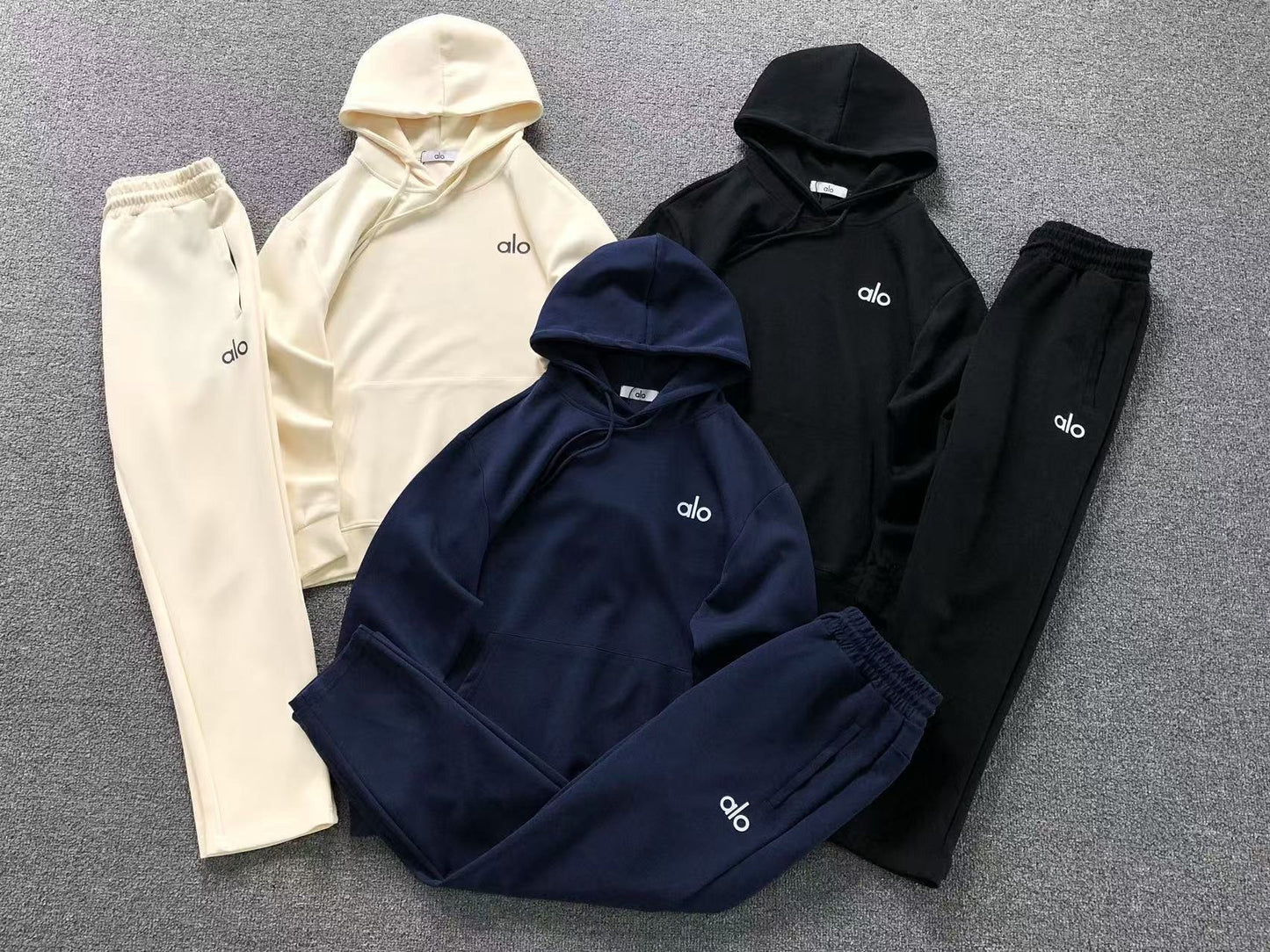 Conjunto Alo Moletom Jogger Clean